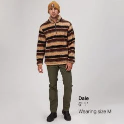 Stoic 1/4 Zip Grizzly Sherpa Pullover Men's -Stoic Online Store BAJA D5