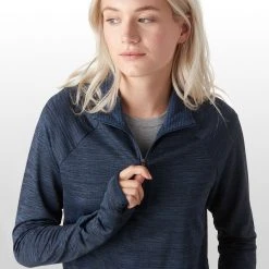 Stoic Performance 1/4 Zip Top Women's -Stoic Online Store BLU D2 1