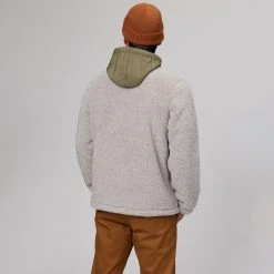 Stoic Sherpa Quilted 1/2 Zip Hoodie Men's -Stoic Online Store COMOLI D1