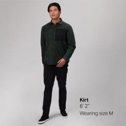 Stoic Snap Front Fleece Shirt Men's -Stoic Online Store DARGRE D4