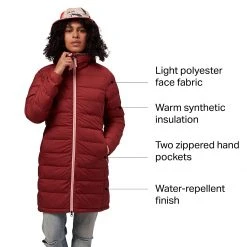 Stoic Insulated Hooded Parka Women's -Stoic Online Store FIRBRI D6