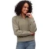 Stoic Cotton Cropped 1/4 Zip Pullover Women's