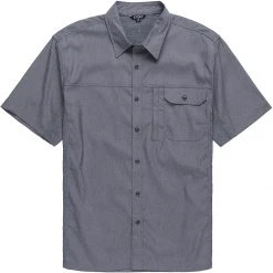 Stoic Solid Performance Woven Button Down Shirt Men's