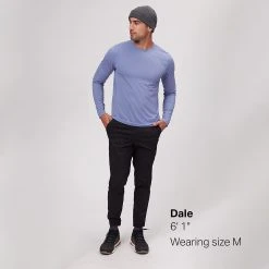 Stoic Tech Long Sleeve Crew Shirt Men's -Stoic Online Store MAR D10