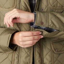 Stoic Quilted Full Zip Jacket Women's -Stoic Online Store MILGRE D3