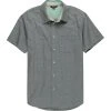 Stoic Nep Solid Woven Short Sleeve Button Up Shirt Men's