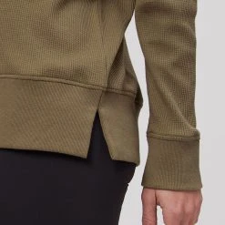 Stoic Long Sleeve Waffle Knit Top Women's -Stoic Online Store OLIBRA D2 6