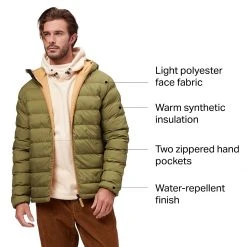 Stoic Insulated Hooded Jacket Men's -Stoic Online Store OLIBRA D9