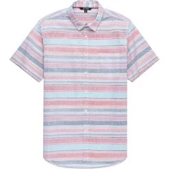 Stoic Multi Stripe Short Sleeve Button Down Shirt Men's -Stoic Online Store PIN