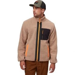 Stoic Reversible Mixed Media Sherpa Jacket Men's