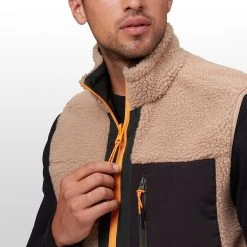 Stoic Reversible Mixed Media Sherpa Vest Men's -Stoic Online Store TAUFIGLEA D3