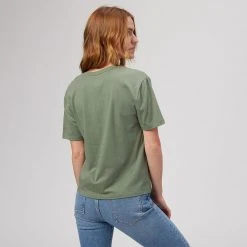 Stoic Core Short Sleeve Crew Top Women's -Stoic Online Store TEAGRE D1 1