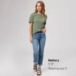 Stoic Core Short Sleeve Crew Top Women's -Stoic Online Store TEAGRE D3