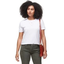 Stoic Core Short Sleeve Crew Top Women's -Stoic Online Store WHI 3