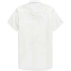 Stoic Solid Texture Short Sleeve Button Down Shirt Men's -Stoic Online Store WHI D1 3